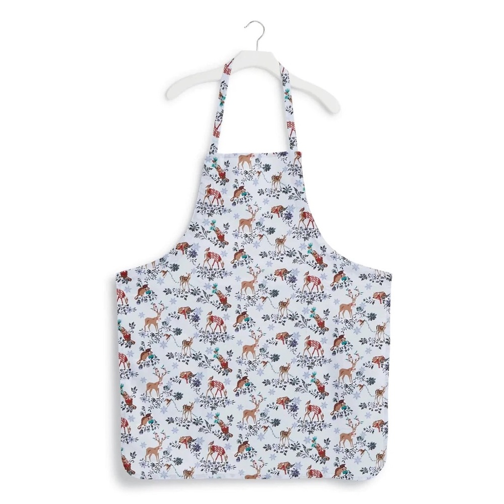 Vera Bradley nwt Christmas holiday Merry Mischief Snow Day apron